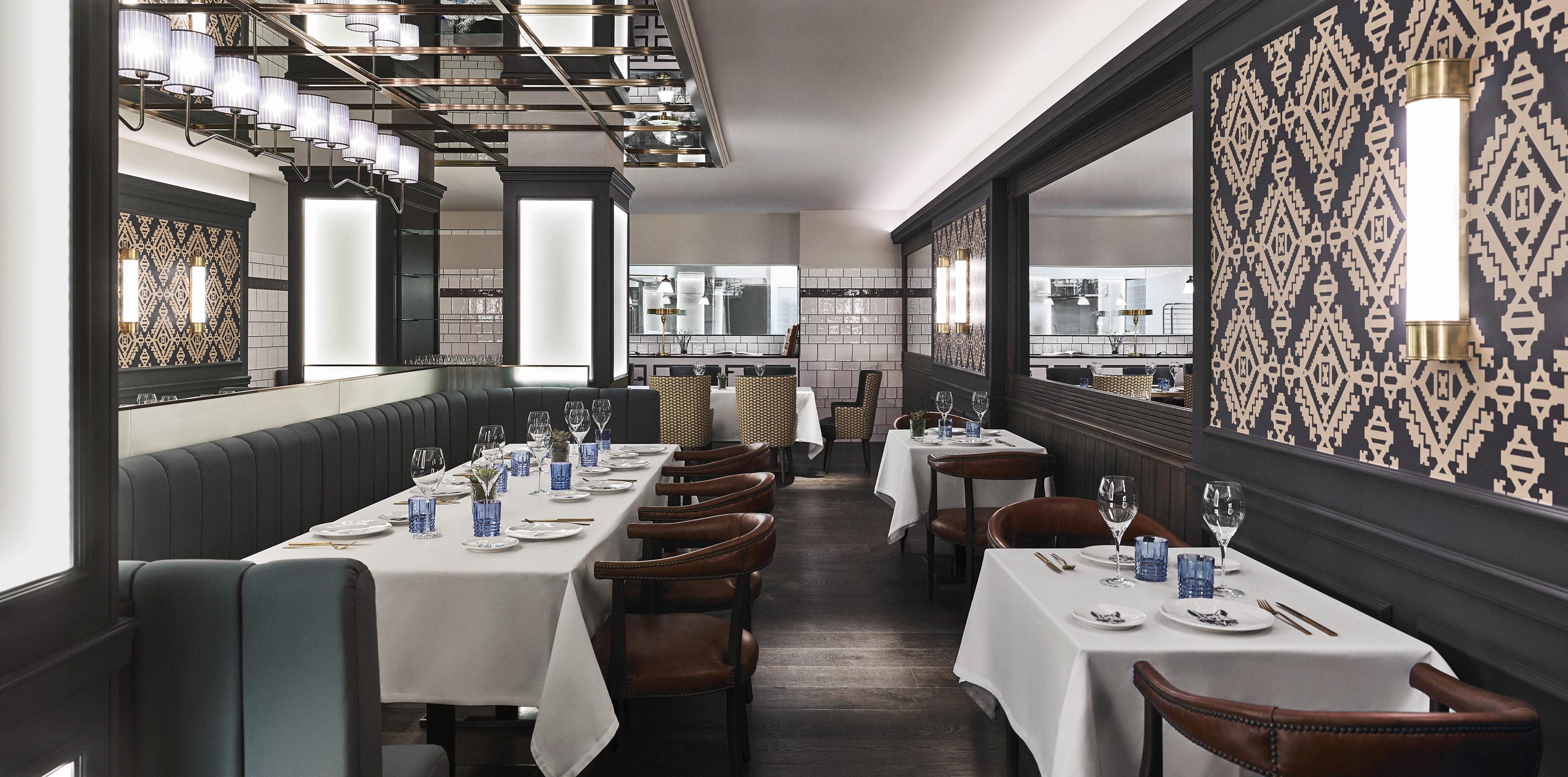 Gran Hotel Ingles - The Leading Hotels Of The World Madrid Exterior photo Interior of the restaurant
