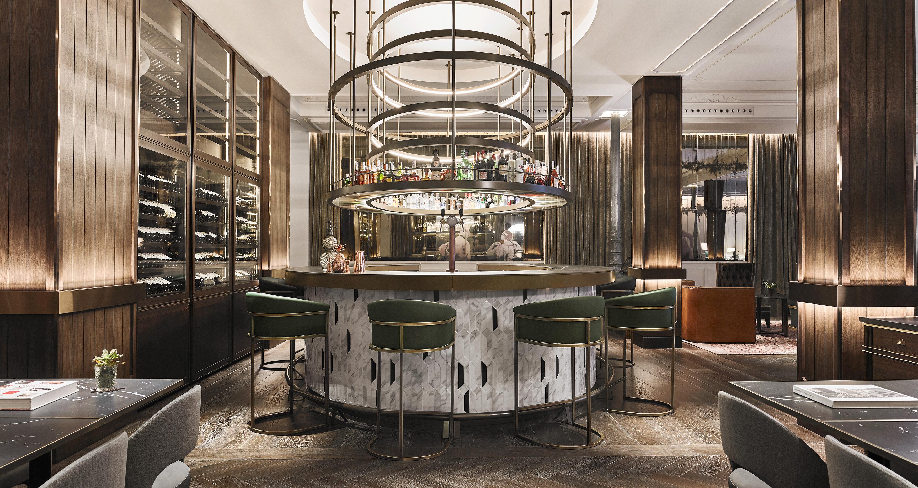 Gran Hotel Ingles - The Leading Hotels Of The World Madrid Exterior photo The bar at the restaurant