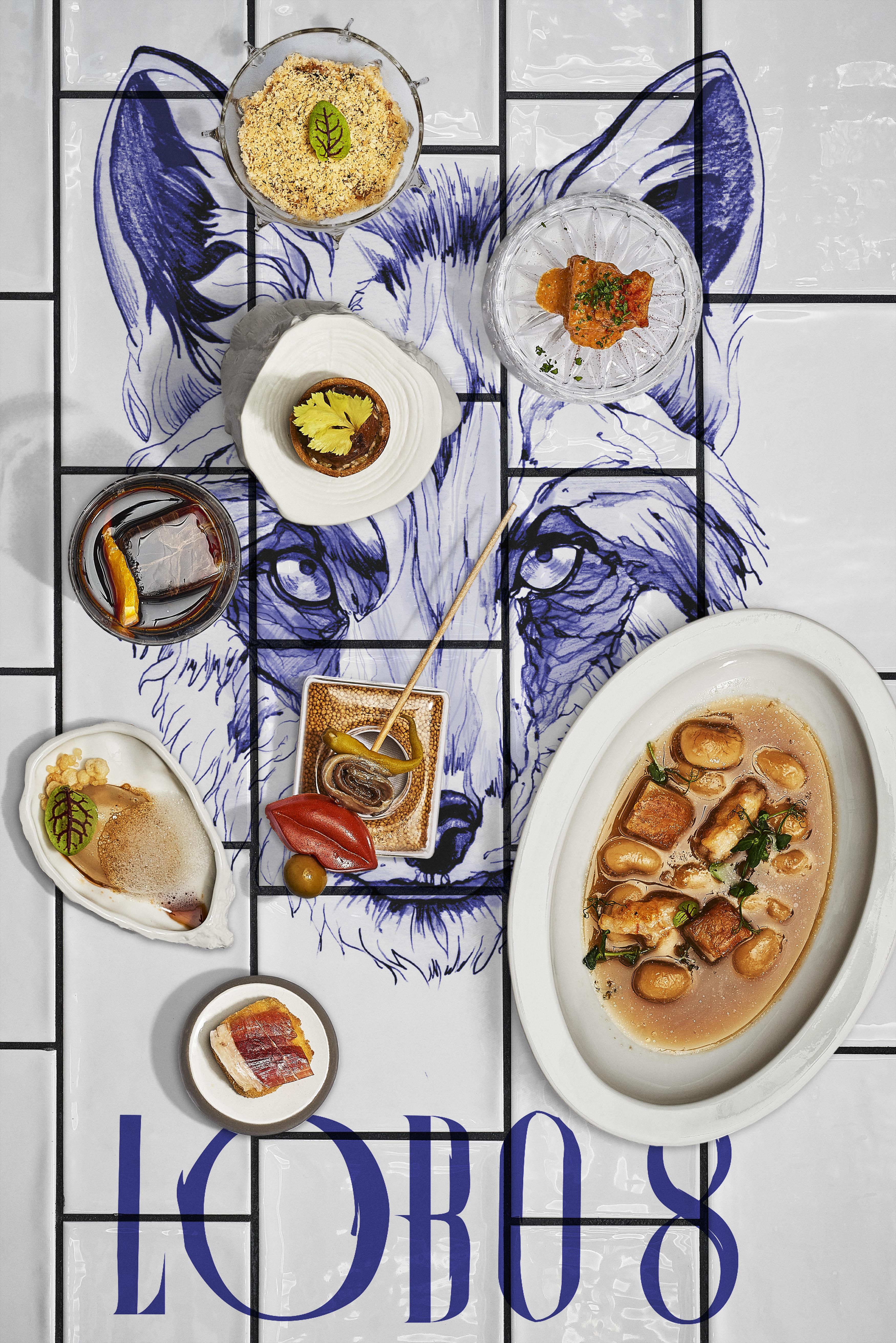 Gran Hotel Ingles - The Leading Hotels Of The World Madrid Exterior photo A selection of tapas