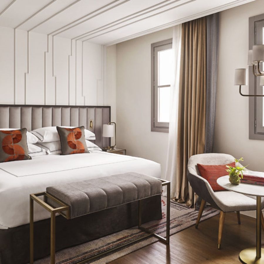 Gran Hotel Ingles - The Leading Hotels Of The World Madrid Exterior photo A room at the hotel