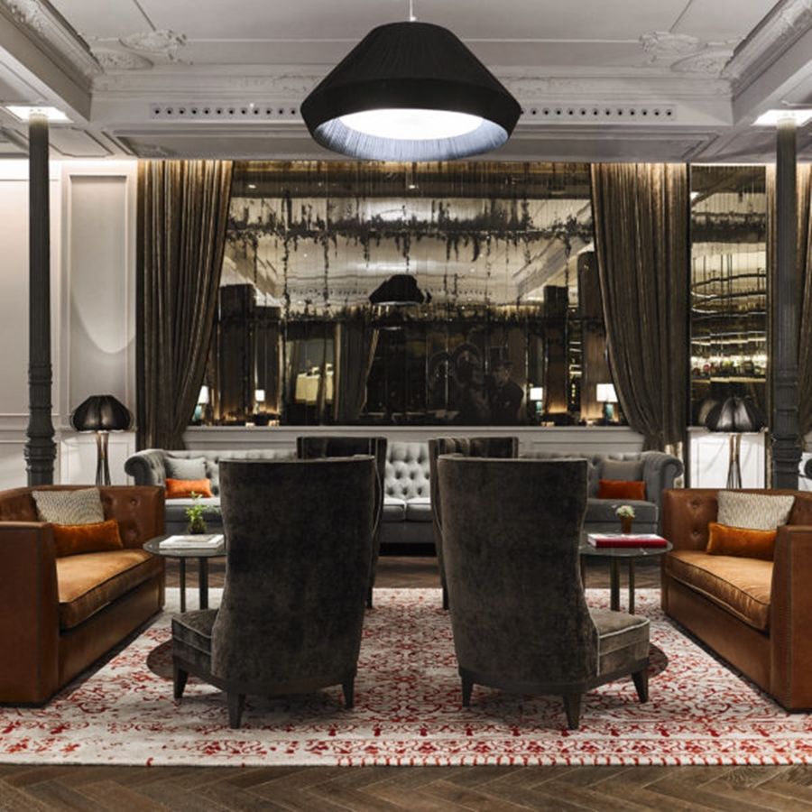 Gran Hotel Ingles - The Leading Hotels Of The World Madrid Exterior photo The Bar