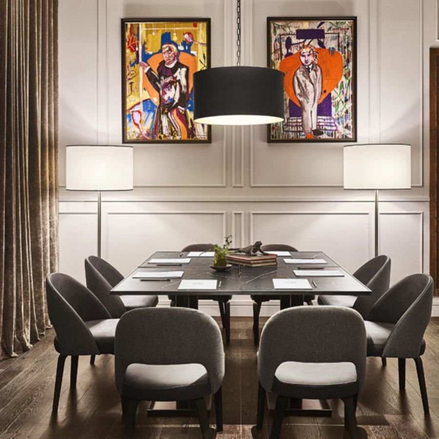 Gran Hotel Ingles - The Leading Hotels Of The World Madrid Exterior photo Dining room